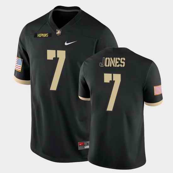 Men Army Black Knights Jemel Jones College Football Black Game Jersey